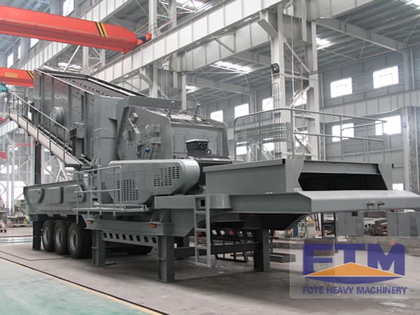 Fote Tracked Mobile Crusher